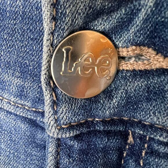 Lee Jeans Womens Size 6 Medium Regular Fit Bootcut Mid Rise Flex Motion Denim - Picture 8 of 16